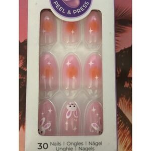 imPRESS Medium Press On Manicure Nails Honey Bunny 30 Easter
